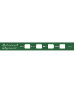 Hintatarra EKO lahjanauhat KP12-KP19 blanco
