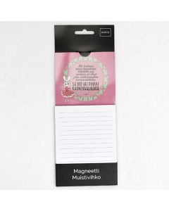 Magneettinen muistilehtiö Tyypit
