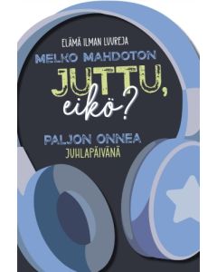 2-osainen nuorten onnittelukortti