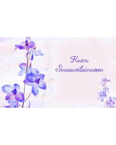 Kutsu siunaustilaisuuteen 6 kpl pss