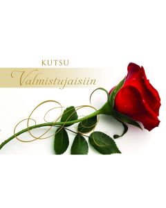 Kutsu valmistujaisiin 6 kpl pss