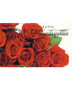 Kutsu ylioppilasjuhliin 6 kpl pss