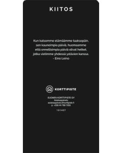 Riviopaste 1 lokero Kiitos 2-os korteille