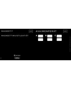 Hyrrähattu Avaimenperät ja Magneetit
