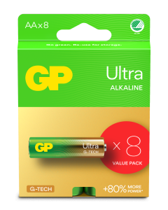 GP Ultra Alkaliparisto AA LR6 8kpl