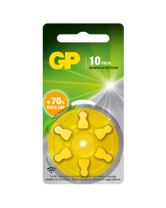 GP Kuulolaiteparisto ZA 10/PR70 6kpl