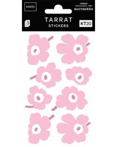 Tarra KT20 Marimekko Unikko vaaleanpunainen