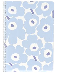 Kierrevihko A5/40L Marimekko Unikko vaaleansininen