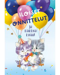 2-osainen lastenkortti