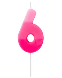 Numerokynttilä 6