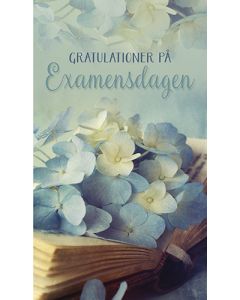 2-osainen valmistuminen setelitaskukortti ruotsinkielinen