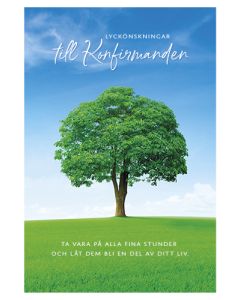 2-osainen rippikortti ruotsinkielinen