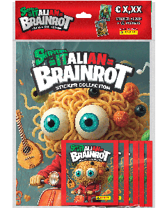 Skifidol Italian Brainrot -aloituspakkaus tarrat 2025