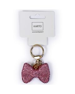 Avaimenperä rusetti pinkki