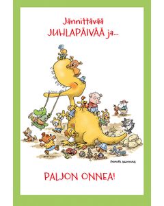 2-osainen kortti Mauri Kunnas