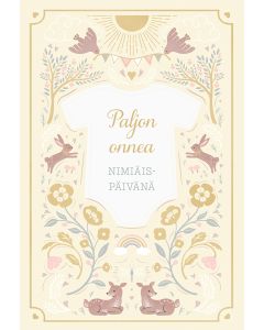 2-osainen nimiäiskortti Hallmark