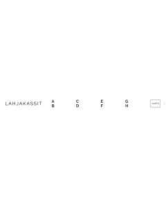 Hintatarra lahjakassit ja -pussit A-H blanco