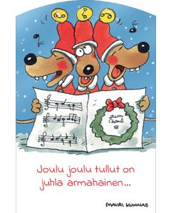 Joulukortti Mauri Kunnas