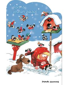 Joulukortti Mauri Kunnas