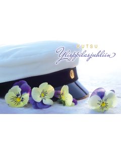Kutsu ylioppilasjuhliin 6 kpl pss