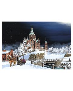 Joulukortti Ileart Helsinki