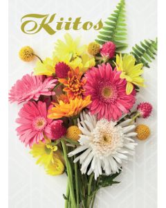 1-osainen kiitoskortti