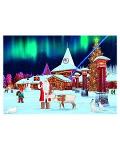 Joulukortti Ileart Rovaniemi