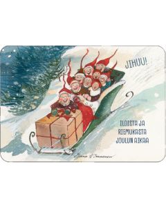 Joulukortti Minna Immonen