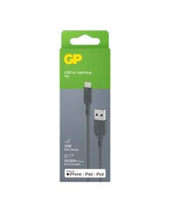 GP USB-kaapeli USB-A to Apple Lightning 1m