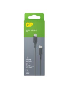 GP USB-kaapeli USB-C to USB-C 1m 60W