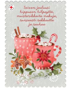 Joulukortti Suomen Punainen Risti