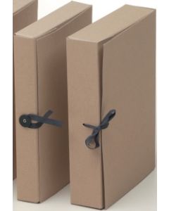 Arkistokotelo A4 8 cm nappi/nauha