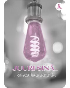 Postikortti Roosa nauha
