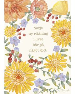Postikortti ruotsinkielinen Katri Kuusela