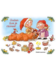Joulukortti Mauri Kunnas