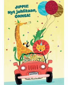 Postikortti lastenonnittelu Hallmark