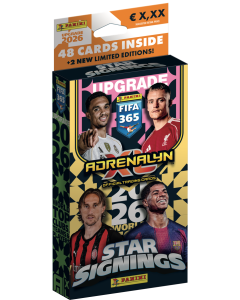 Panini Fifa 365 Upgrade Adrenalyn XL -korttipakka STAR SIGNINGS Blister