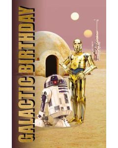 2-osainen kortti Star Wars