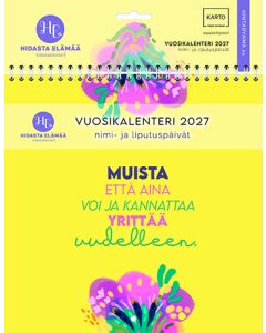 Seinäkalenteri 2027 Hidasta elämää