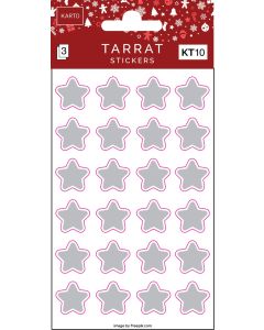 Joulutarra tähdet hopea