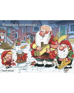 Joulukortti Mauri Kunnas