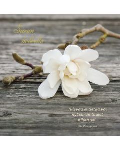 2-os adressikortti Magnolia Muistiliitto osanotto