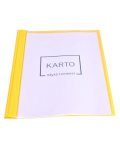 Esitekansio A4 E-462 keltainen PVC