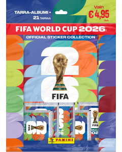 Fifa Adrenalyn XL World Cup aloituspakkaus tarrat 2026