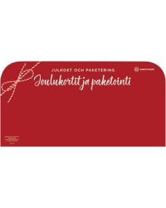 Opaste kortit ja paketointi yhdistelmätelineeseen