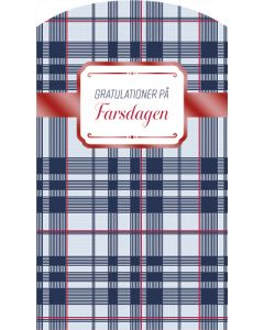 2-osainen isänpäiväkortti ruotsinkielinen Hallmark