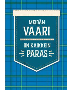 2-osainen isänpäiväkortti Vaari Hallmark