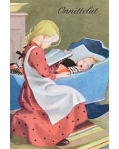 2-osainen kortti Martta Wendelin