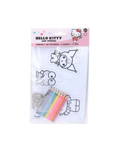 Micki Hello Kitty avaimenperä kutistemuovilla