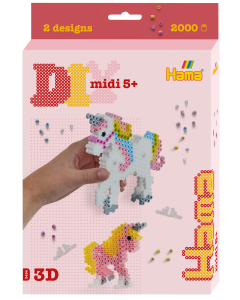 Hama Midi Yksisarvinen 3D 2000